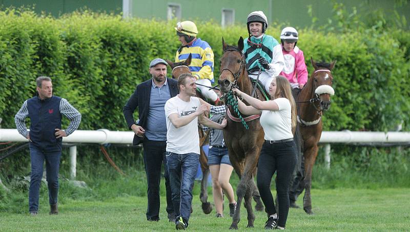 Hegnus s Markem Stromským zvítězil v I. kvalifikaci na 129 . Velkou pardubickou steeplechase na Dostihovém závodišti v Pardubicích.