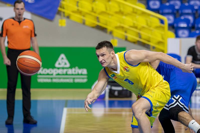 BK Opava - USK Praha, 6. kolo basketbalové Kooperativa NBL, 30. října 2019.