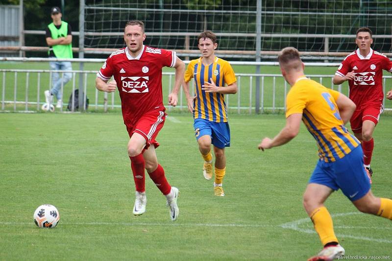 Opava B - Valašské Meziříčí 2:2. Foto: Pavel Hrdlička