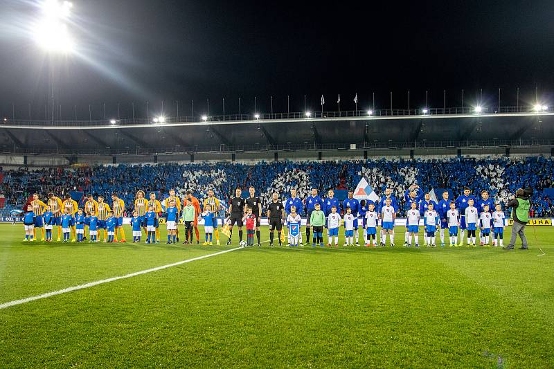 Utkání 18. kola fotbalové Fortuna ligy: FC Baník Ostrava - SFC Opava, 29. listopadu 2019 v Ostravě.