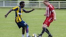 TJ Slavia Malé Hoštice slaví 95 let fotbalu v obci.TJ SLAVIA MALÉ HOŠTICE - SFC OPAVA 4:4