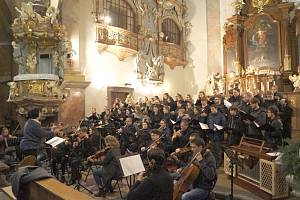 Adventní koncert proběhl v prostorech kostela sv. Vojtěcha.