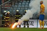 Utkání 15. kola první fotbalové ligy: SFC Opava - FC Baník Ostrava.