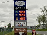 Ceny pohonných hmot stoupají.