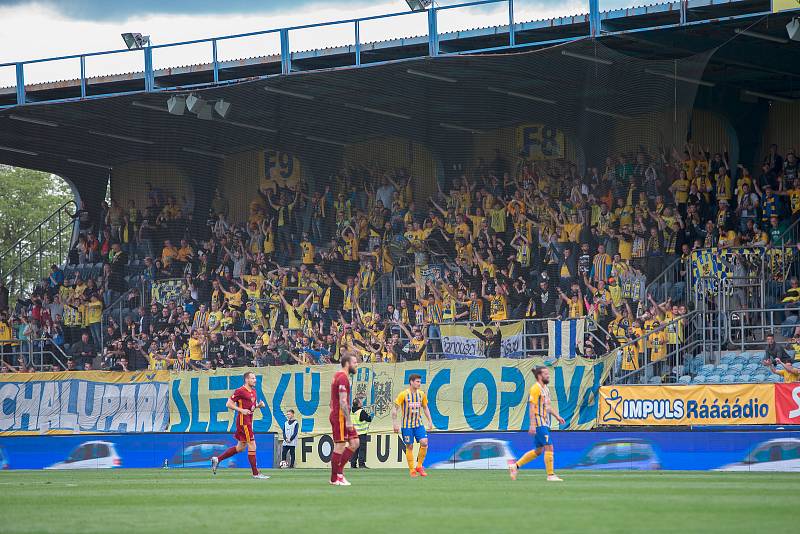 SFC Opava - Dukla Praha 3:2, sobota 11. května 2019.