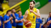 Opava - Zápas Kooperativa NBL mezi BK Opava a Sluneta Ústí nad Labem 9. března 2019. Radim Klečka (BK Opava).