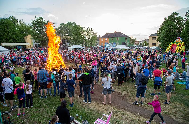 Tradiční pálení čarodějnic proběhlo v Restauraci "Na Sokolce" Opava.