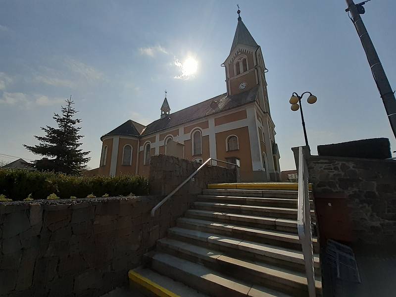 Kostel sv. Kateřiny Štěpánkovice.