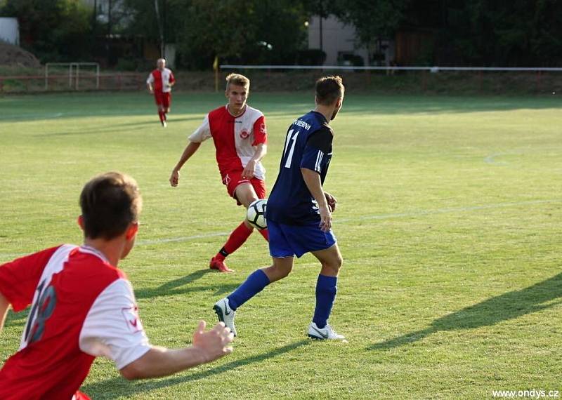 FK Slavia Opava - TJ Vřesina 1:2 (1:2).