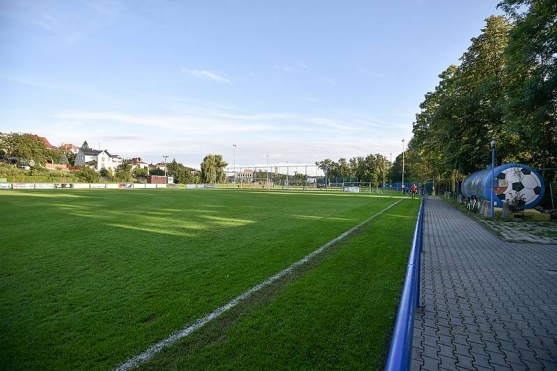 Fotbalový klub TJ Ludgeřovice, 10. září 2020 v Ostravě.