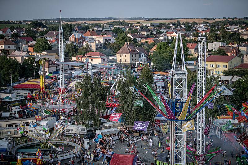 Kravařský odpust, 21. srpna 2021 v Kravařích.