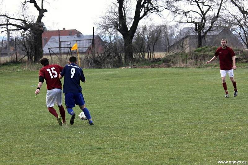 Březová - Vřesina 1:1, sobota 28. dubna 2018