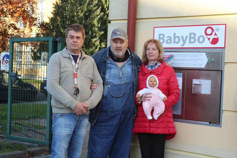 Nový babybox ve Slezské nemocnici.