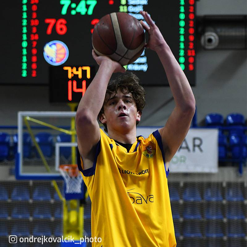 Basketbaloví mládežníci Opavy mají za sebou další zápasy. Foto: Ondřej Kovalčík