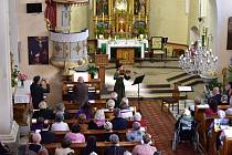 Benefiční koncert na obnovu varhan v kostele sv. Kateřiny Alexandrijské v Opavě, říjen 2023.
