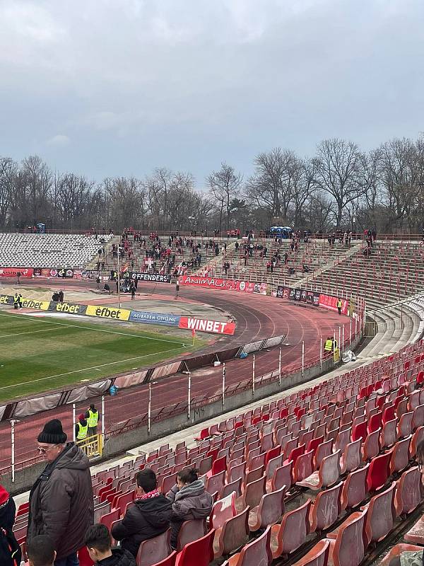 Utkání bulharské nejvyšší soutěže mezi CSKA Sofia - Lokomotiv Plovdiv