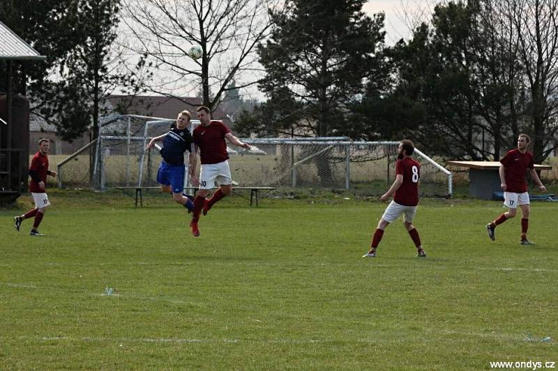 Březová - Vřesina 1:1, sobota 28. dubna 2018