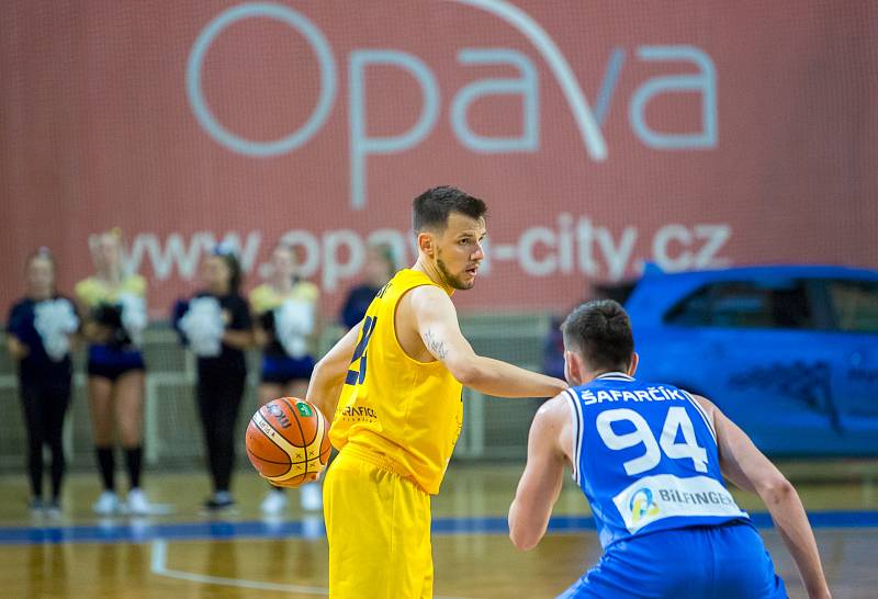 BK Opava – USK Praha 72:57 (24:11, 42:26, 59:44)