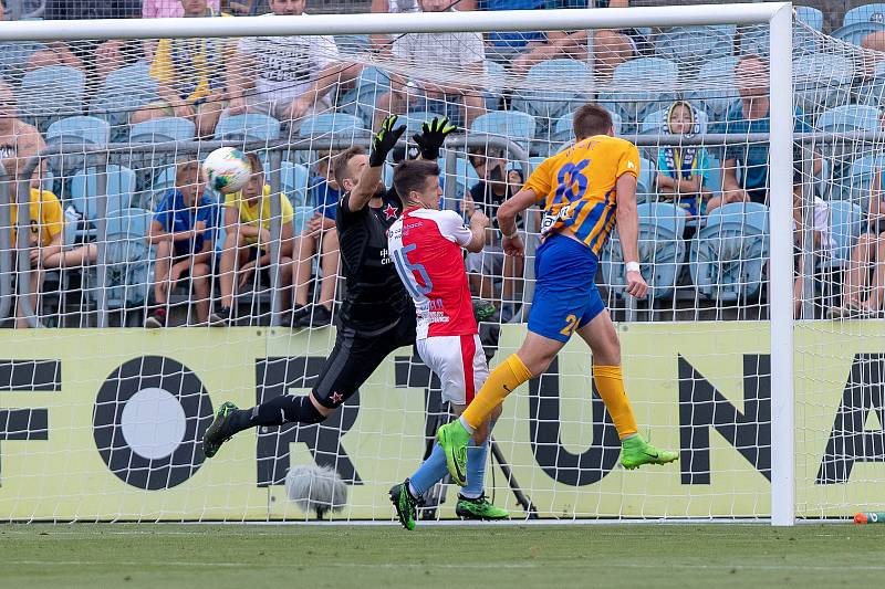 SFC Opava-Slavia Praha 1:1 (1. 9. 2019).