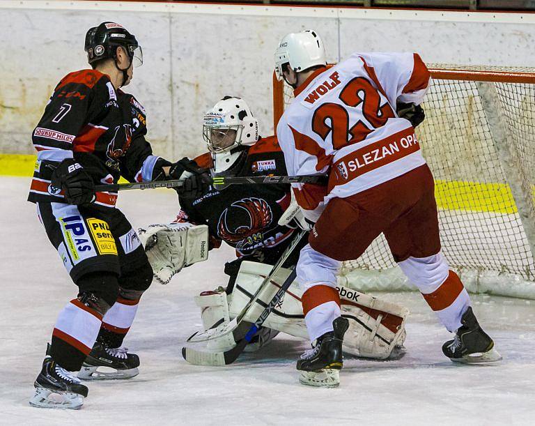 Hokejový klub Opava – VSK Technika Brno 2:3 po nájezdech