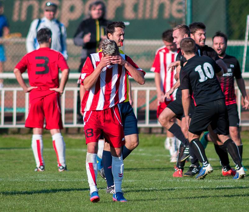 Derby: Malé Hoštice - Velké Hoštice 0:3, neděle 1. října 2017