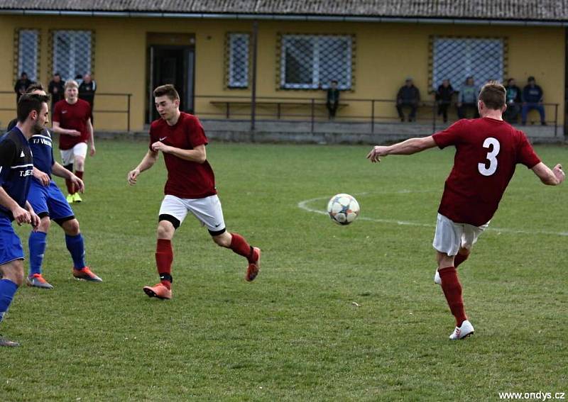 Březová - Vřesina 1:1, sobota 28. dubna 2018