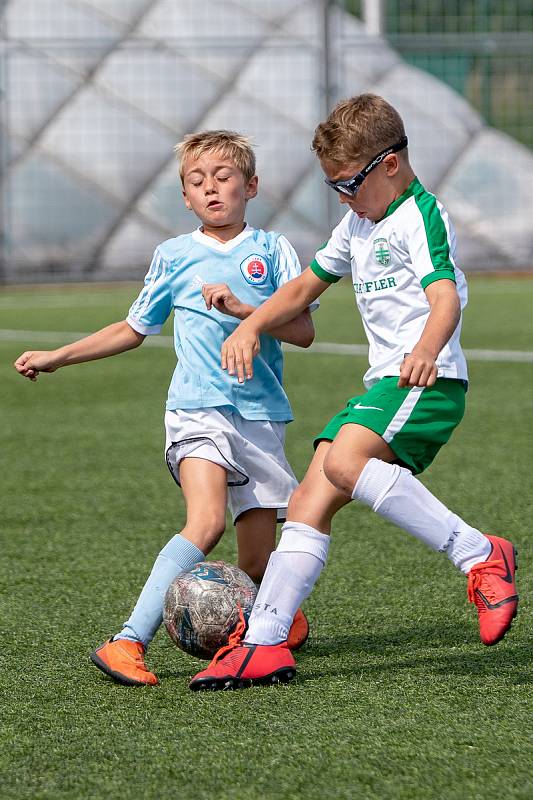 Dvoudenní mezinárodní fotbalový turnaj dětí ročníku 2011 a mladších Moravskoslezský Cup v Kravařích.