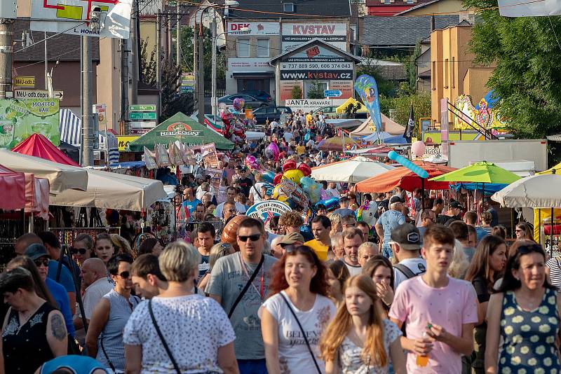 Kravařský odpust vloni.