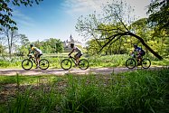 Teplé jarní počasí minulých dnů vyhnalo na kola řadu cyklistů také na Opavsku. Někteří využívají cyklostezky, jiní upřednostňují jízdu v terénu. Početná skupina se určitě zúčastní i největšího místního cyklistického Silesia Bike Maratonu.