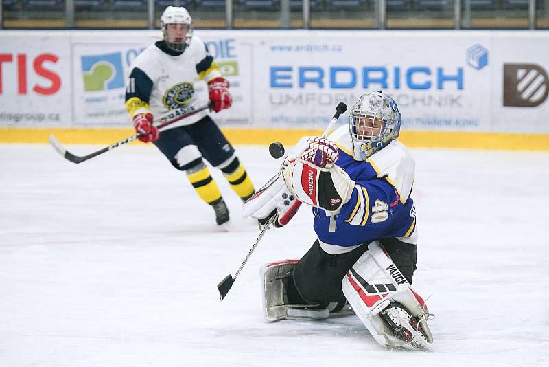 Hokejisté Krnova porazili Studénku 2:1.