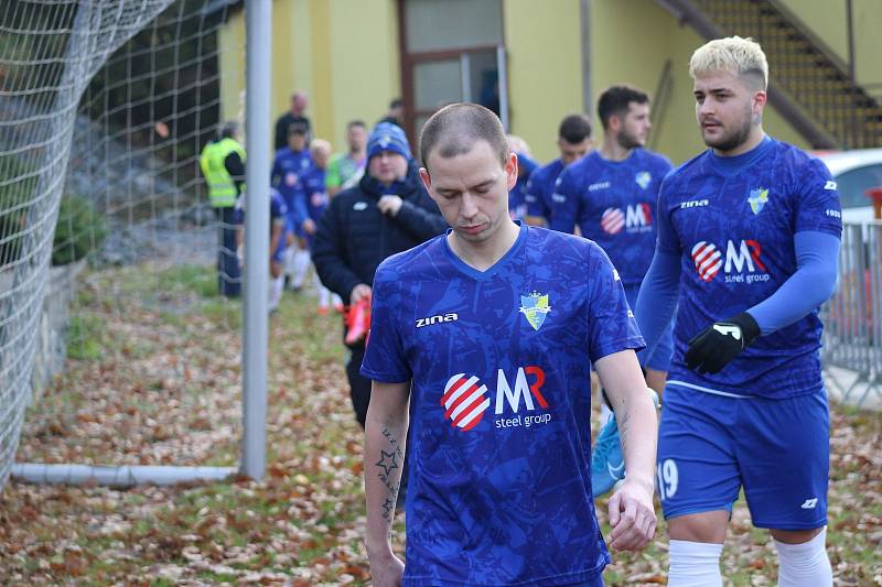 Fotbalisté Krnova zvítězili v Jakubčovicích 3:0.