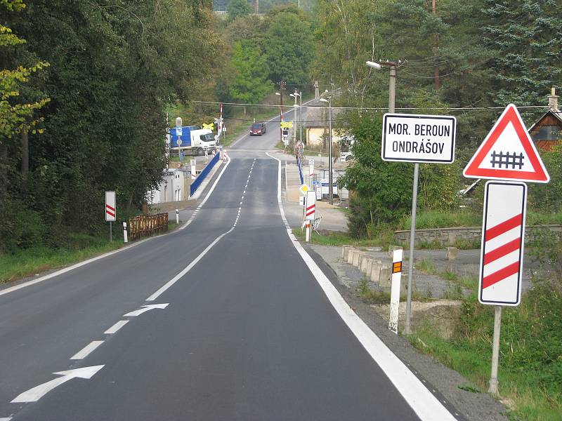 Lucie Bílá při návštěvě Moravského Berouna navštívila také Ondrášovku.