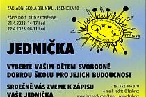 Jednička zve budoucí školáky k zápisu