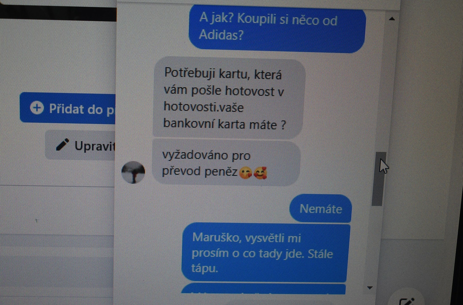 Také máte mobil a facebookový účet? Jana popisuje, jak se stala obětí  podvodu - Deník.cz