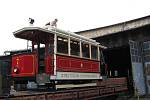 Replika sto let staré opavské tramvaje byla vyrobena v Krnově v roce 2008.