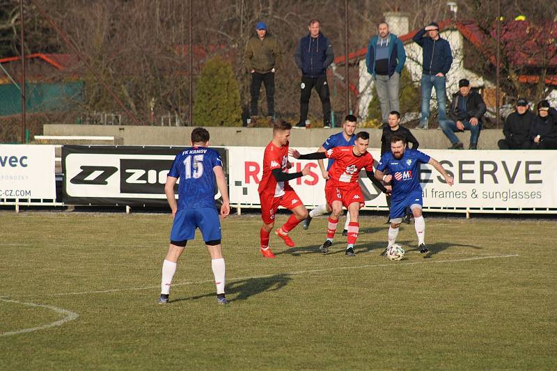 Krnov porazil Brušperk 2:1. Foto: Marek Koraba