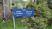 Železniční trať z Milotic nad Opavou do Vrbna pod Pradědem