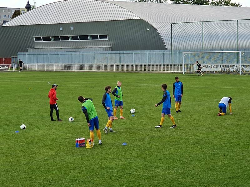 Krnovští fotbalisté otočili zápas s opavskou devatenáctkou. Foto: Jan Pitřík