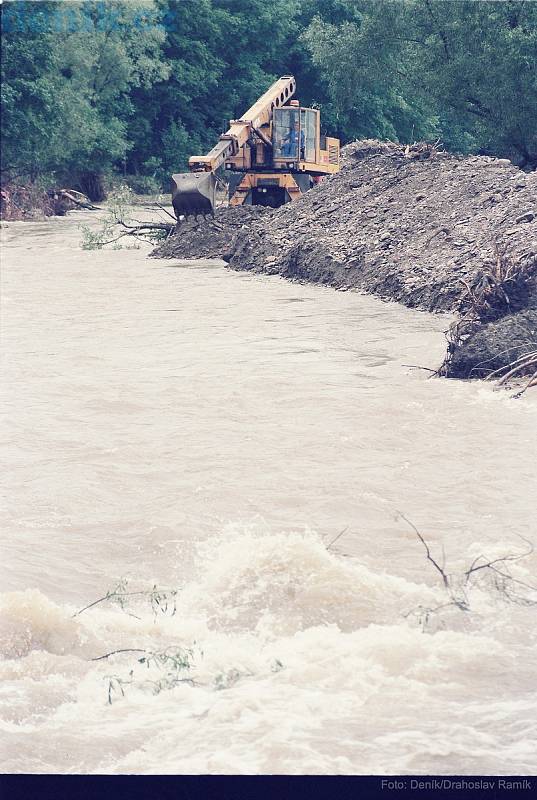 Povodně, 18. července 1997, Zátor.