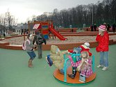 Největší radost z parku v Prudniku mají děti.