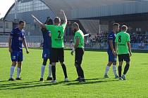 Zápas 6. kola divize F Krnov - Bohumín 0:0.