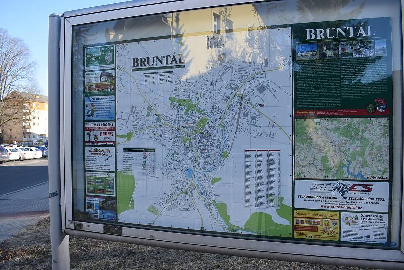 Bruntál je město mezi vodou a horami neboli mezi Slezskou Hartou a Jeseníky.