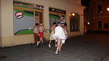Recese a veselé akce patří k oslavám konce roku. K těm patří i běh saunařů v Bruntále.