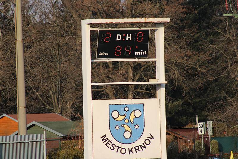 Krnov porazil Brušperk 2:1. Foto: Marek Koraba