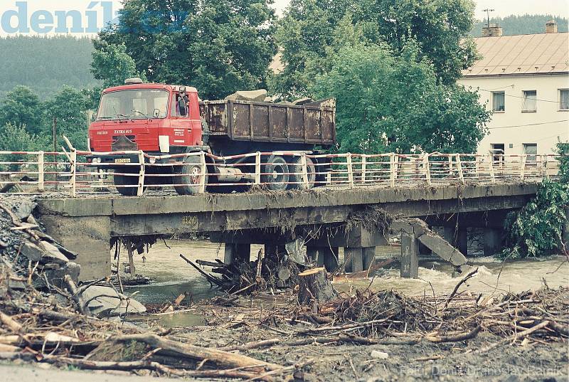 Povodně, 18. července 1997, Zátor.