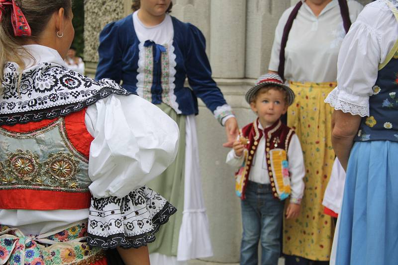 Dožínky ve Slezských Rudolticích na Osoblažsku jsou připomínkou tradic a oslavou sklizené úrody.