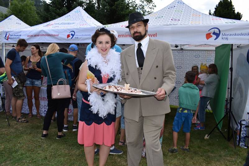 Gastrofestivalem Jak šmakuje Moravskoslezsko žila celá Karlova Studánka od rána do noci.