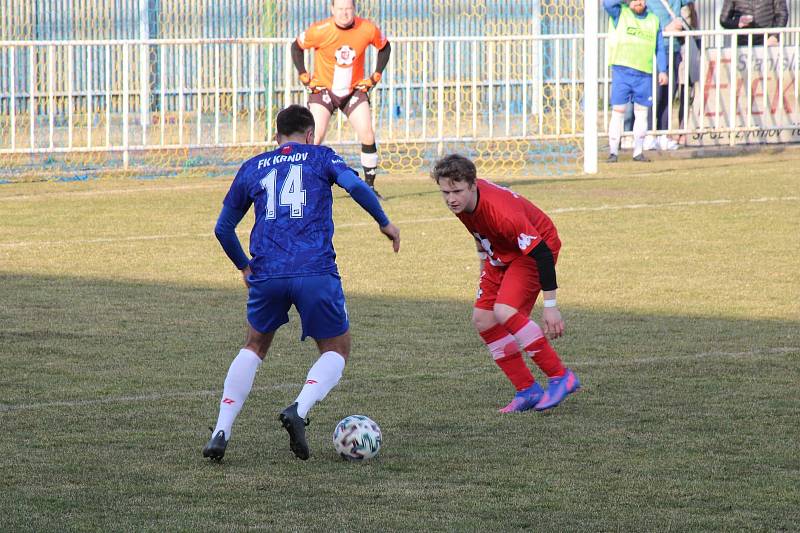 Krnov porazil Brušperk 2:1. Foto: Marek Koraba