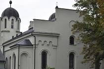 Krnovská synagoga 9. října 2023.