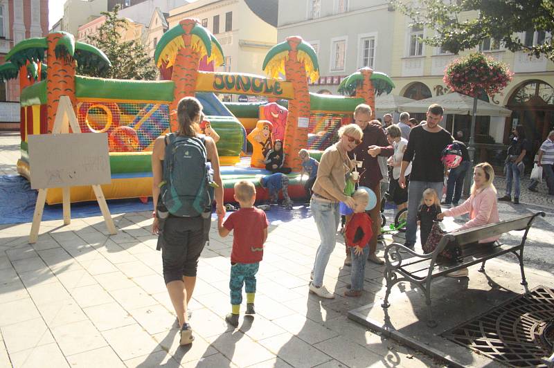 Festival kávy oživil prostor mezi krnovským Priorem a podloubím.